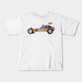 RC10 Vintage RC Gold Pan 80s Kids T-Shirt